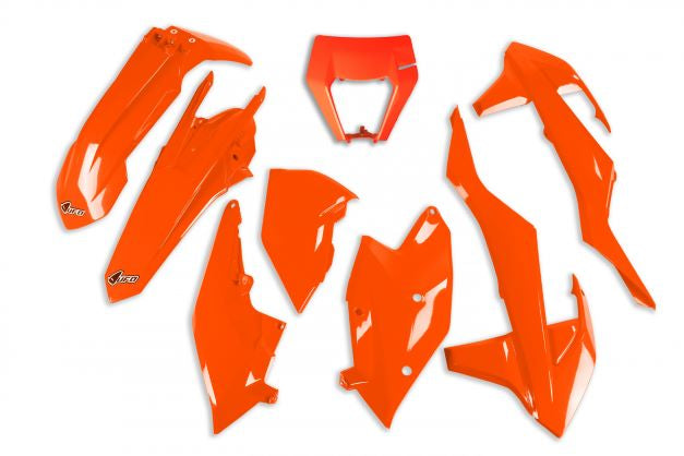 UFO Plasticset Oranje KTM 125 EXC/150 EXC