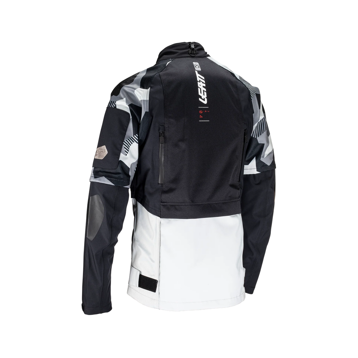 Leatt HydraDri 4.5 Motorradjacke, wasserdicht (20.000 mm Wassersäule), leicht, Forge Gray