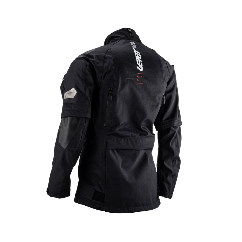 Leatt HydraDri 4.5 Motorradjacke, wasserdicht (20.000 mm), atmungsaktiv, schwarz