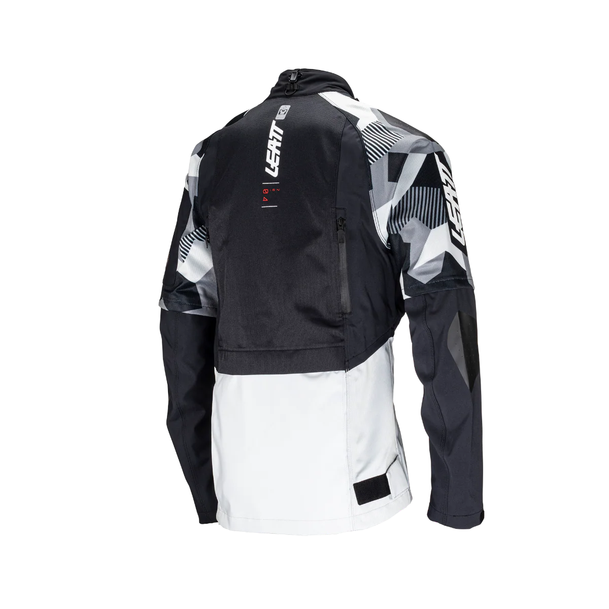 Leatt HydraDri 4.5 Motorradjacke, wasserdicht (20.000 mm Wassersäule), leicht, Forge Gray