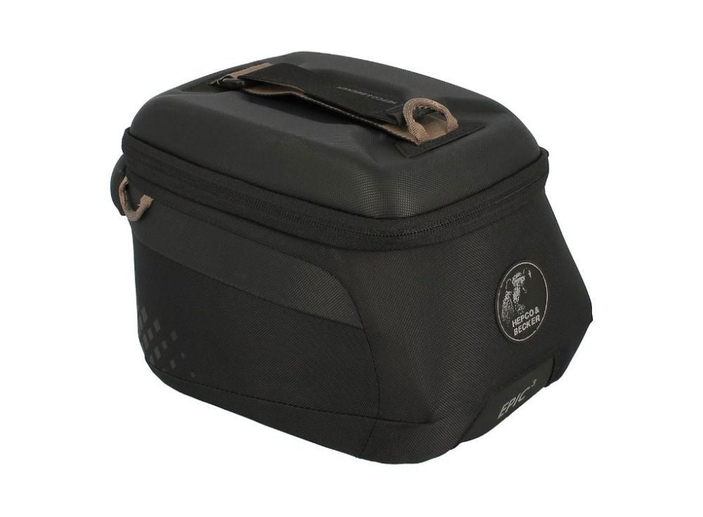 Hepco & Becker Epic 3 Tank Bag | Compact 3 Liter Lock-It Motorcycle Rear Tank Bag