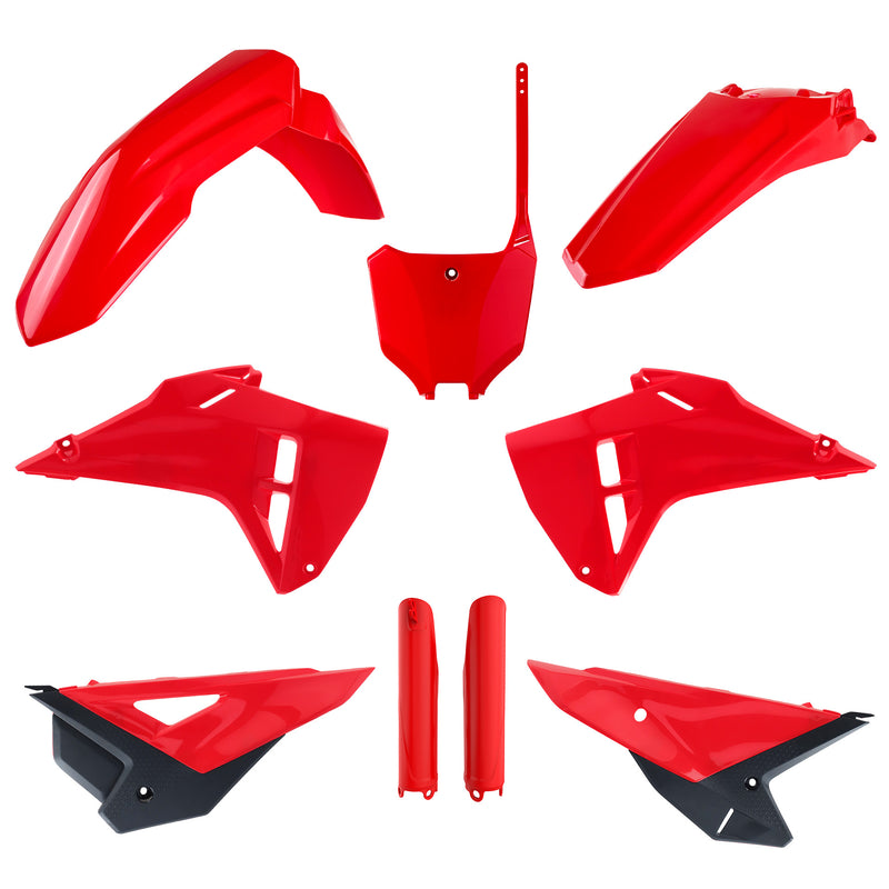 Polisport Plasticset (restyle) Rood HONDA CRF250R/CRF450R