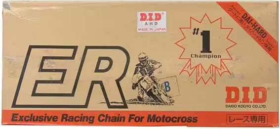 DID 520MX Ketting – Goud/Zwart | Racing Reinforced