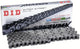 D.I.D 525 ZVM-X Super Street X-Ring Ketting 100 Schakels Grijs