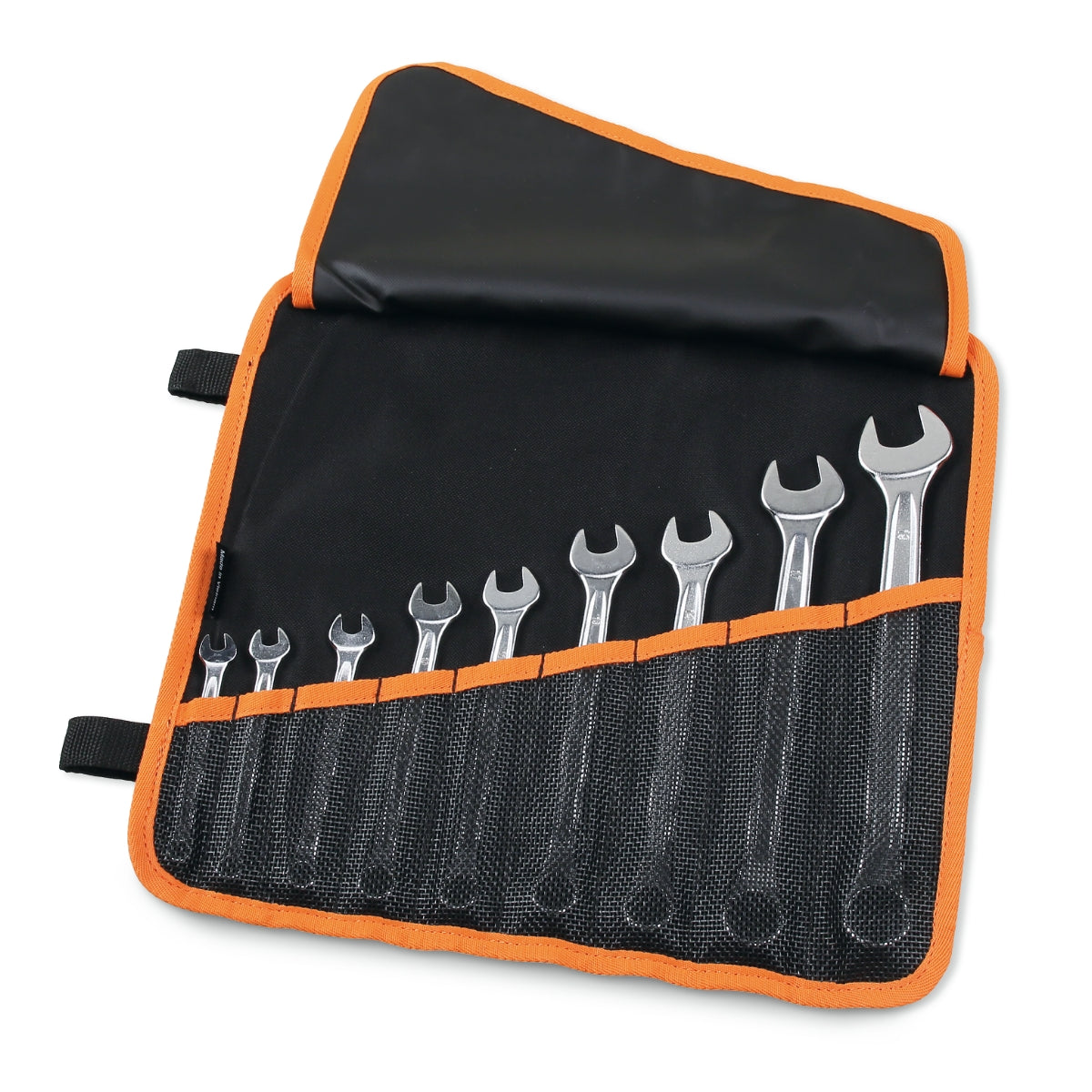 Beta Tools 42AS B9N Ringschlüsselsatz, 9-teilig, Zollgrößen, in Rolltasche