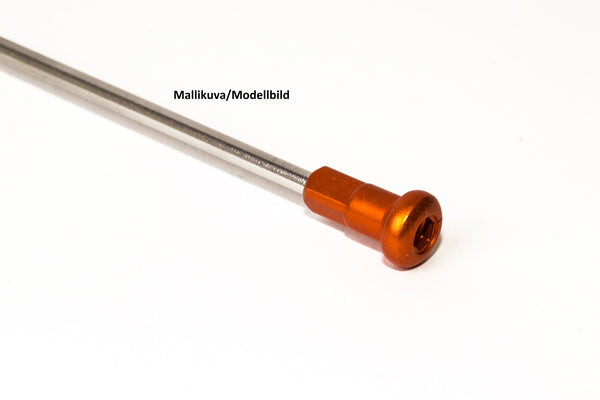 Haan Compleet Wiel 17x3,50 SX&SXF&EXC 2003-2021 Velg zwart, Naaf oranje