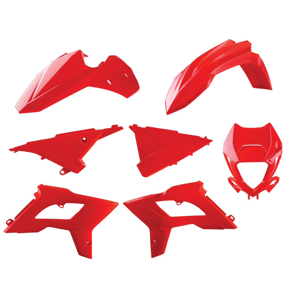 Polisport Plasticset Rood BETA RR250 2T/RR300 2T 2013-2017