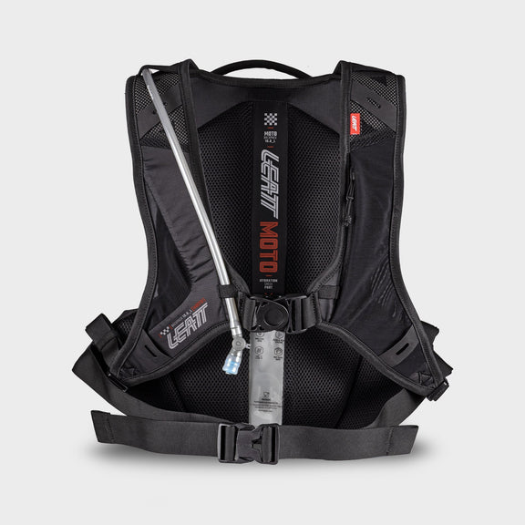 Leatt Moto 10L Rugzak met drinksysteem Zwart, productfoto 2