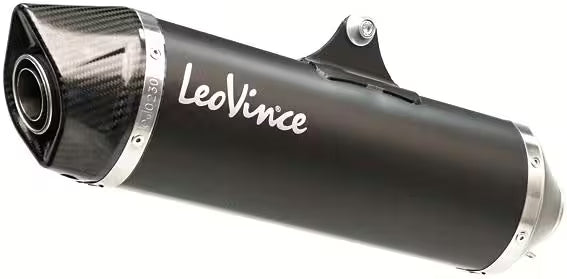 Triumph Tiger 1200 GT / Rally LeoVince SBK Nero Slip-On Zwart