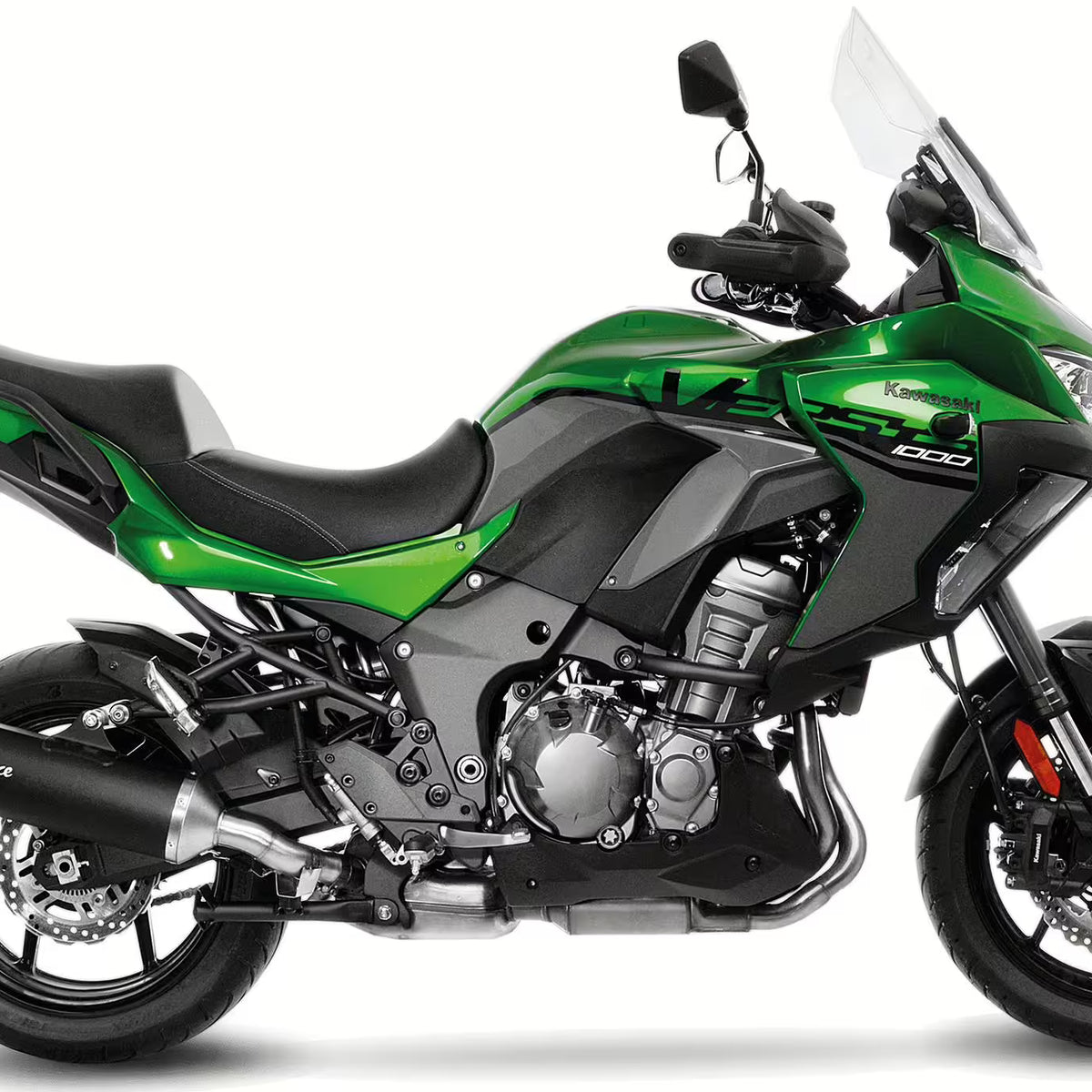 Kawasaki Versys 1000 LeoVince SBK Nero Slip-On