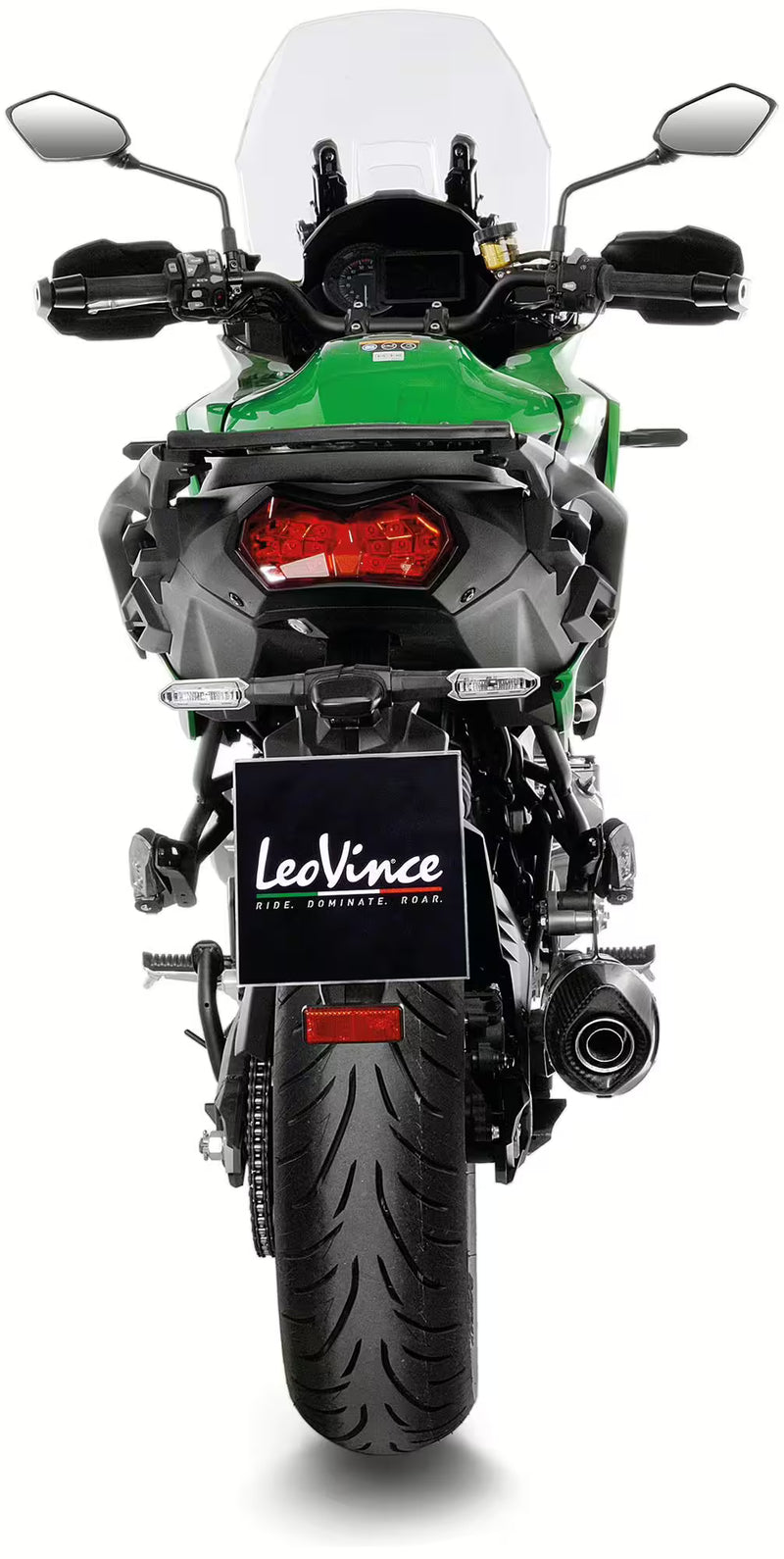 Kawasaki Versys 1000 LeoVince SBK Nero Slip-On