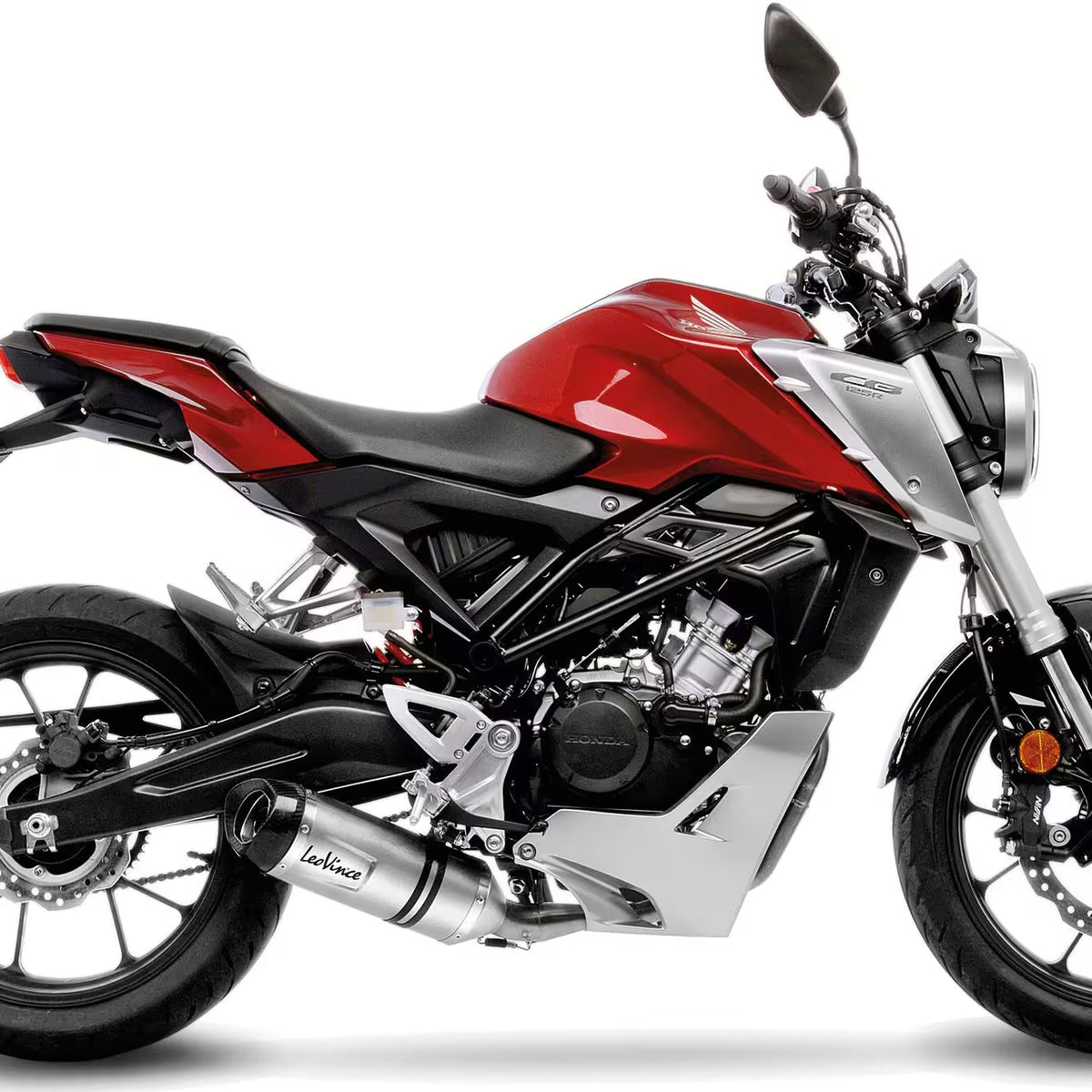 Honda CB 125 R – LeoVince SBK LV One EVO II Slip-On with Catalyst