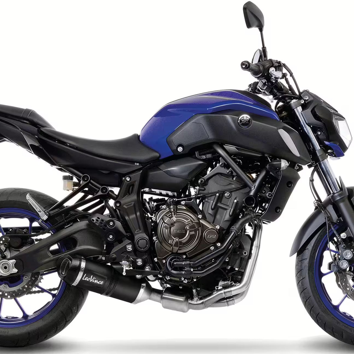 Yamaha MT-07 / MT-07 Tracer / XSR 700 – LeoVince SBK LV One EVO Black Edition Auspuffanlage