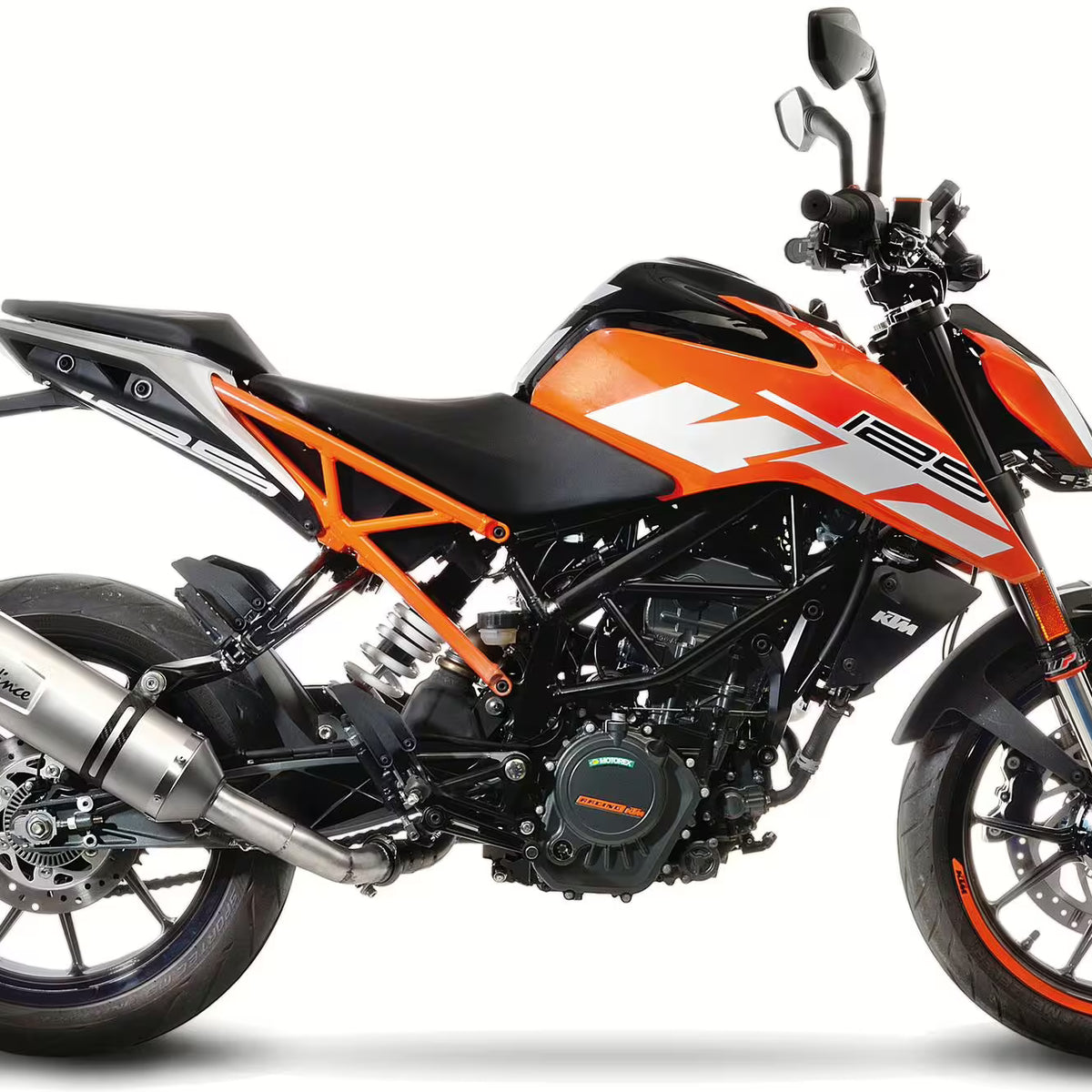 KTM Duke 125 / RC 125 / Duke 390 / RC 390 – LeoVince SBK LV One EVO II Slip-On Auspuffanlage