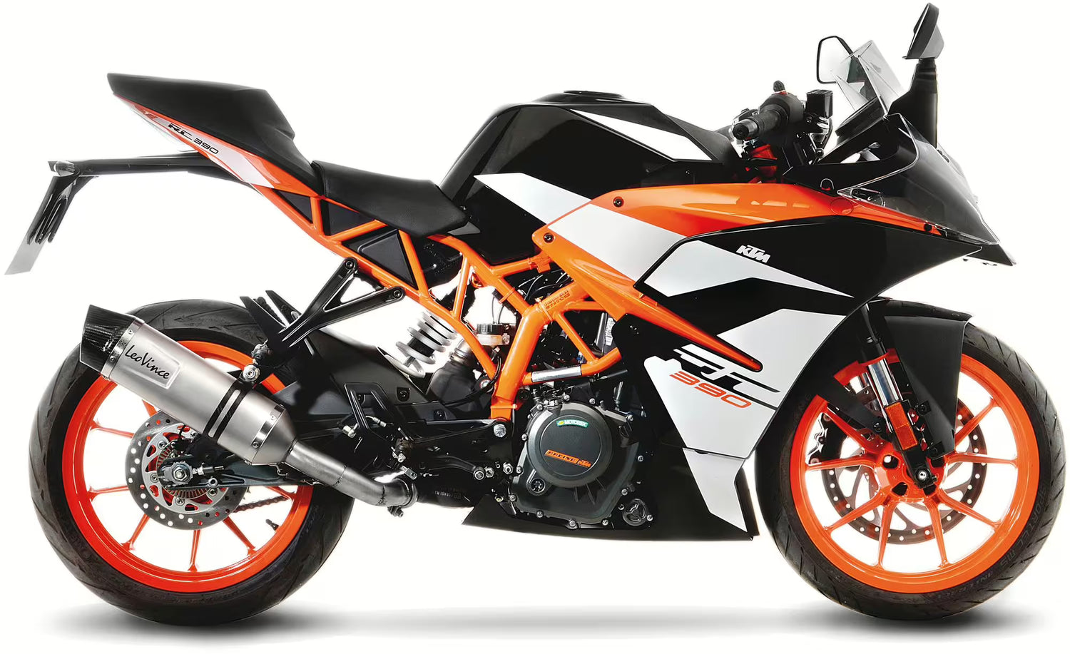 KTM Duke 125 / RC 125 / Duke 390 / RC 390 – LeoVince SBK LV One EVO II Slip-On Uitlaatl