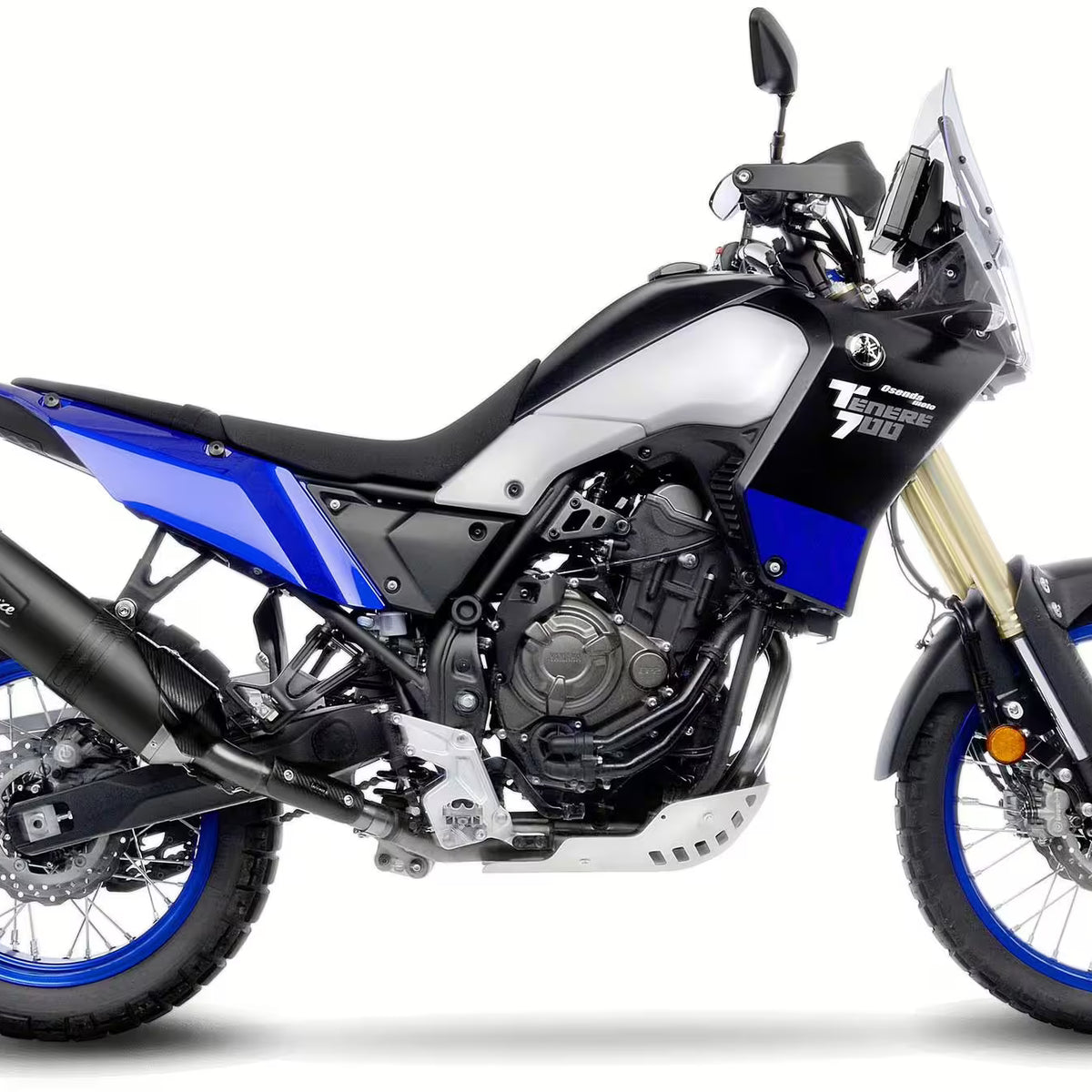 Yamaha Ténéré 700 – LeoVince SBK LV One EVO Black Edition Slip-On Auspuffanlage