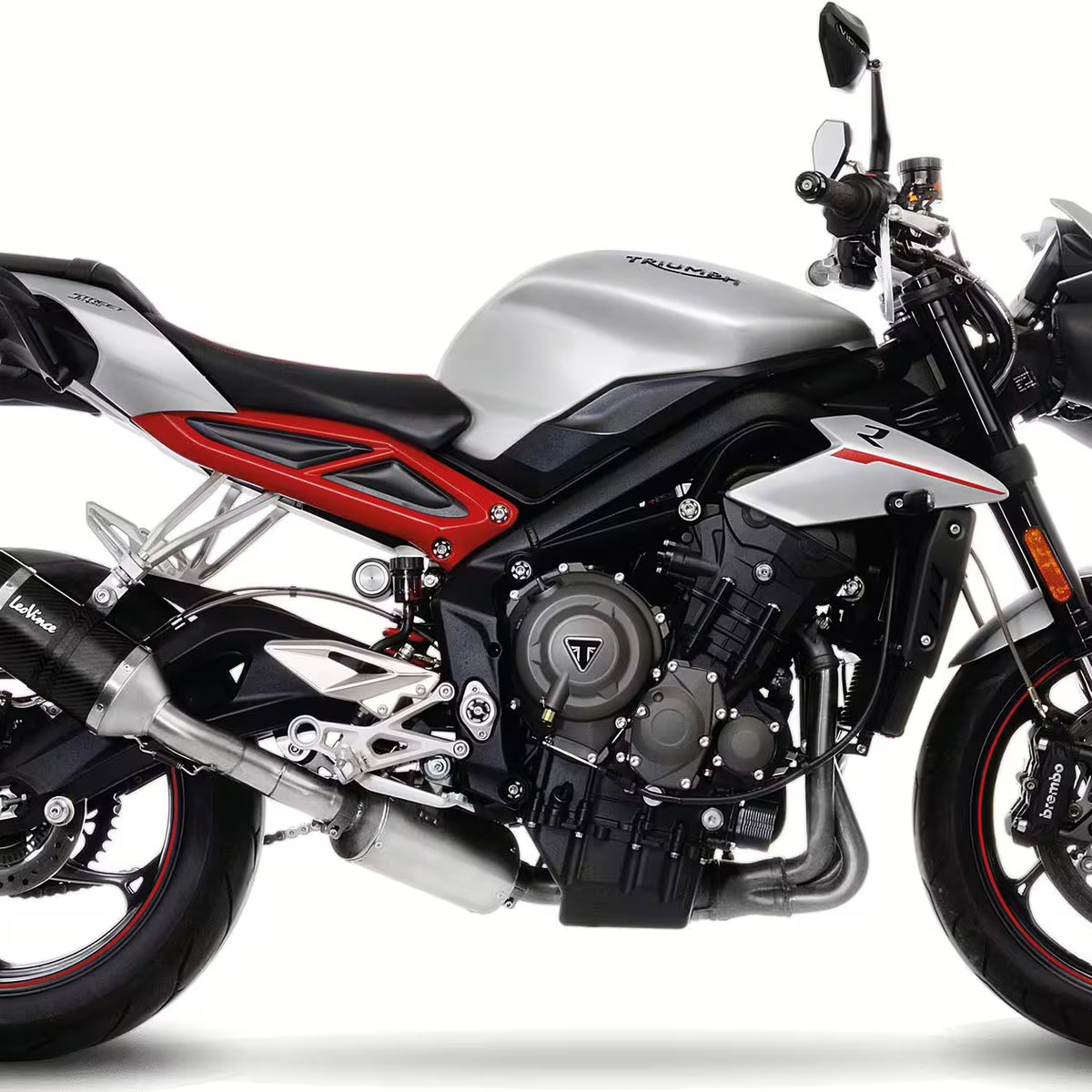 Triumph Street Triple 765 – LeoVince SBK LV Pro Slip-On Exhaust
