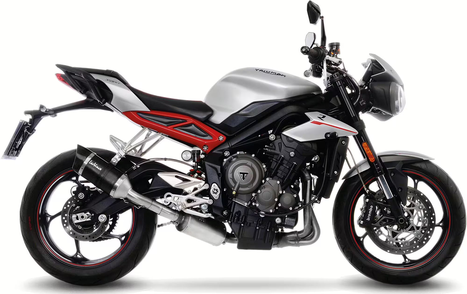 Triumph Street Triple 765 – LeoVince SBK LV Pro Slip-On Uitlaat