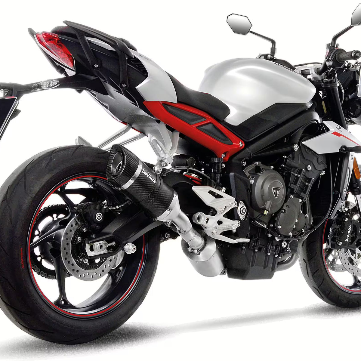 Triumph Street Triple 765 – LeoVince SBK LV Pro Slip-On Exhaust