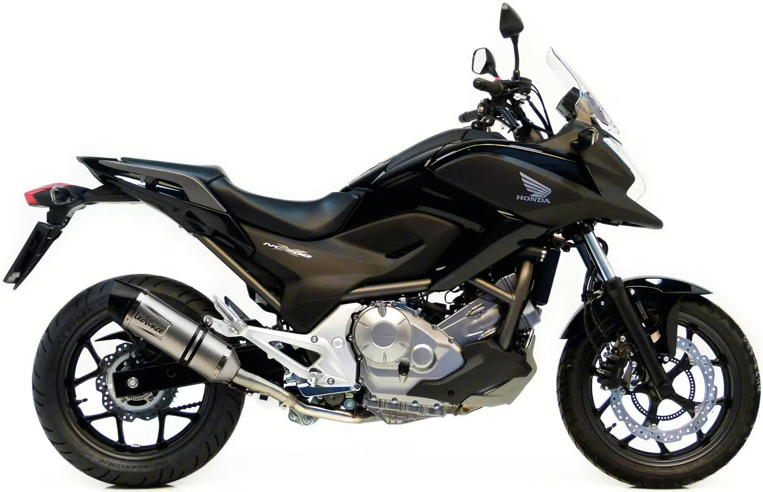 Honda Integra / NC 700 / NC 750 – LeoVince SBK LV One EVO II Slip-On Uitlaat