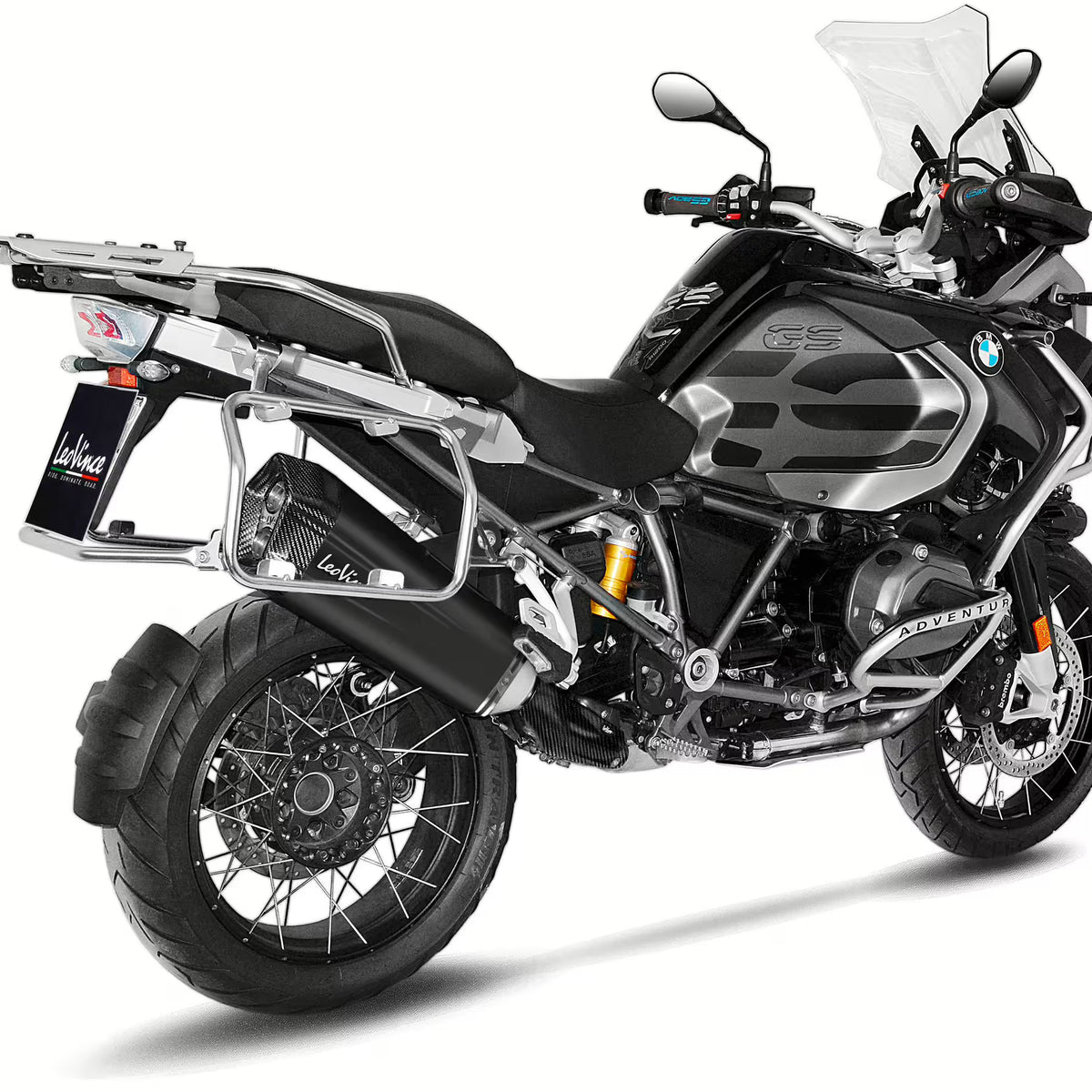 BMW R 1200 GS / Adventure LeoVince SBK LV-12 Black Edition Slip-On