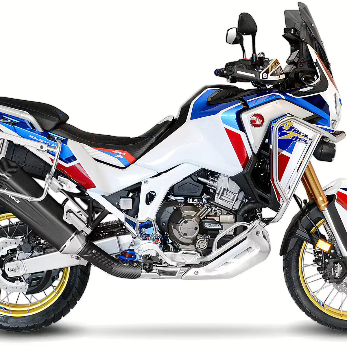 Honda CRF 1100L Africa Twin / Adventure Sports / DCT – LeoVince SBK LV-12 Black Edition Slip-On