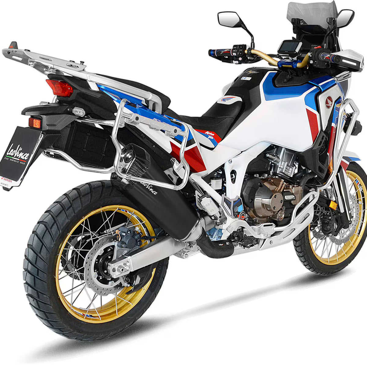 Honda CRF 1100L Africa Twin / Adventure Sports / DCT – LeoVince SBK LV-12 Black Edition Slip-On