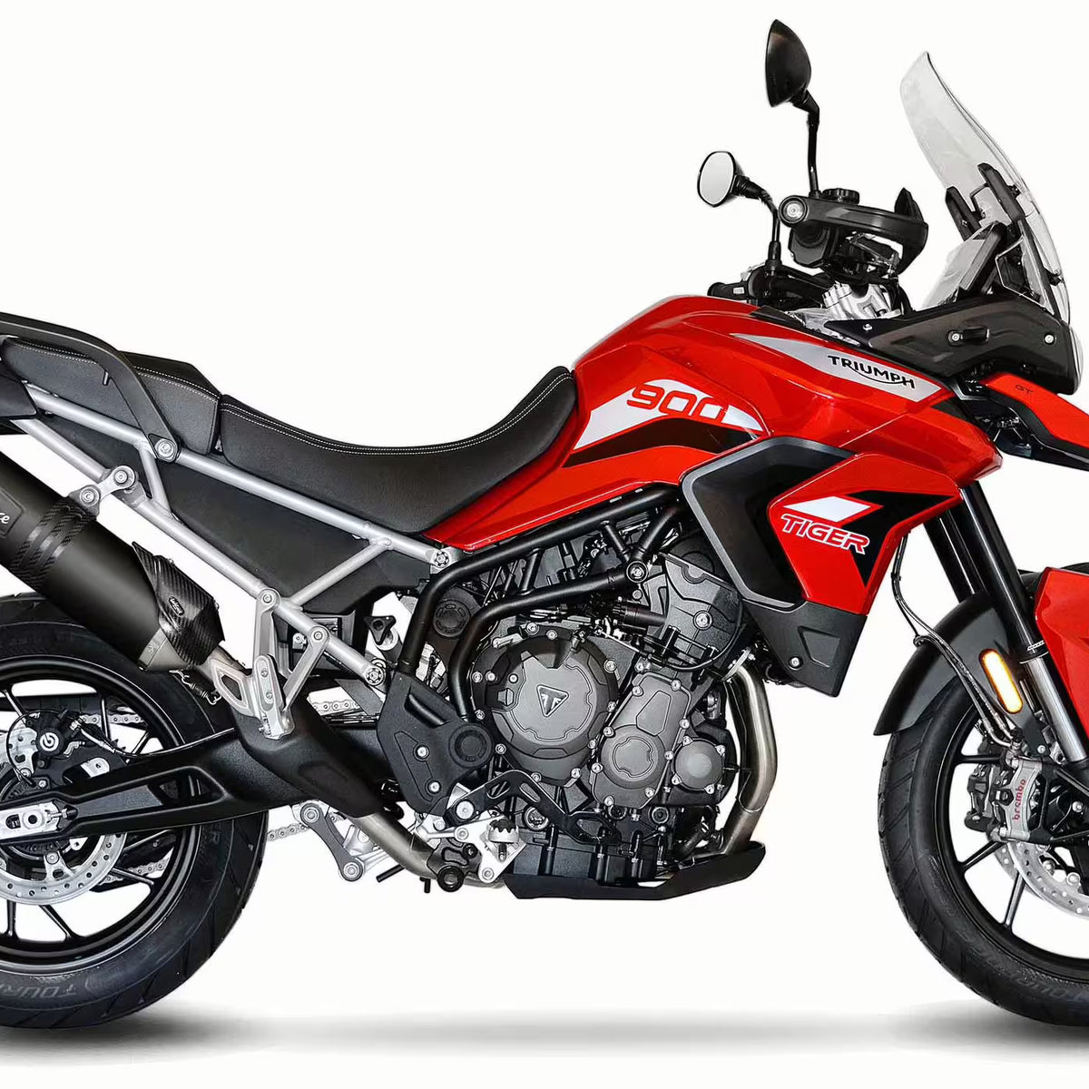 Triumph Tiger 900 GT / Rally / Pro – LeoVince SBK LV One EVO Black Edition Slip-On