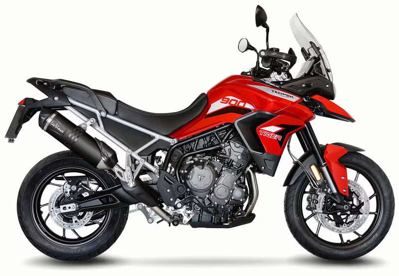 Triumph Tiger 900 GT / Rally / Pro – LeoVince SBK LV One EVO Black Edition Slip-On