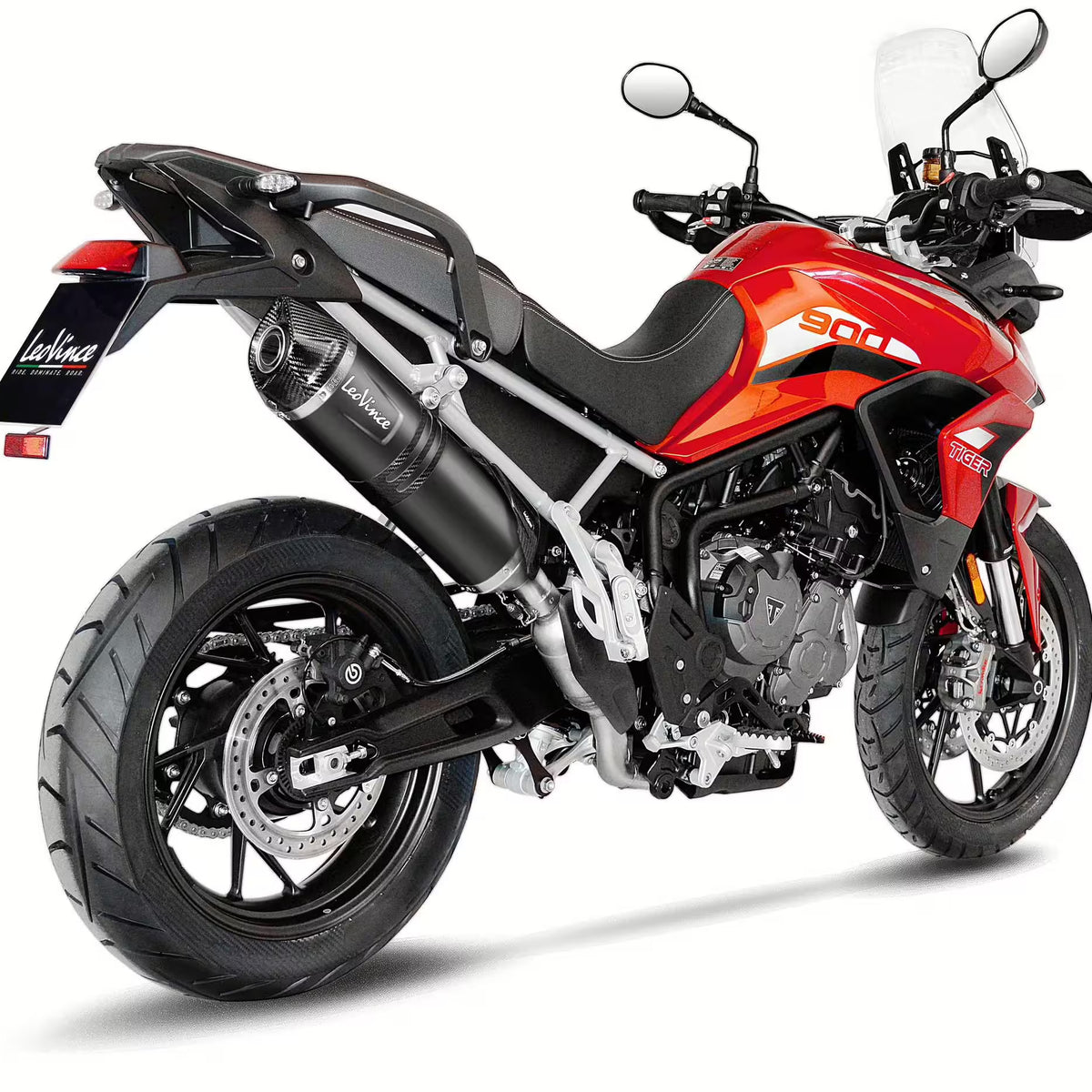 Triumph Tiger 900 GT / Rally / Pro – LeoVince SBK LV One EVO Black Edition Slip-On