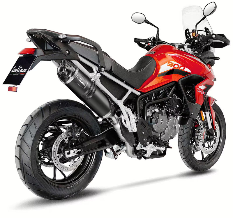Triumph Tiger 900 GT / Rally / Pro – LeoVince SBK LV One EVO Black Edition Slip-On