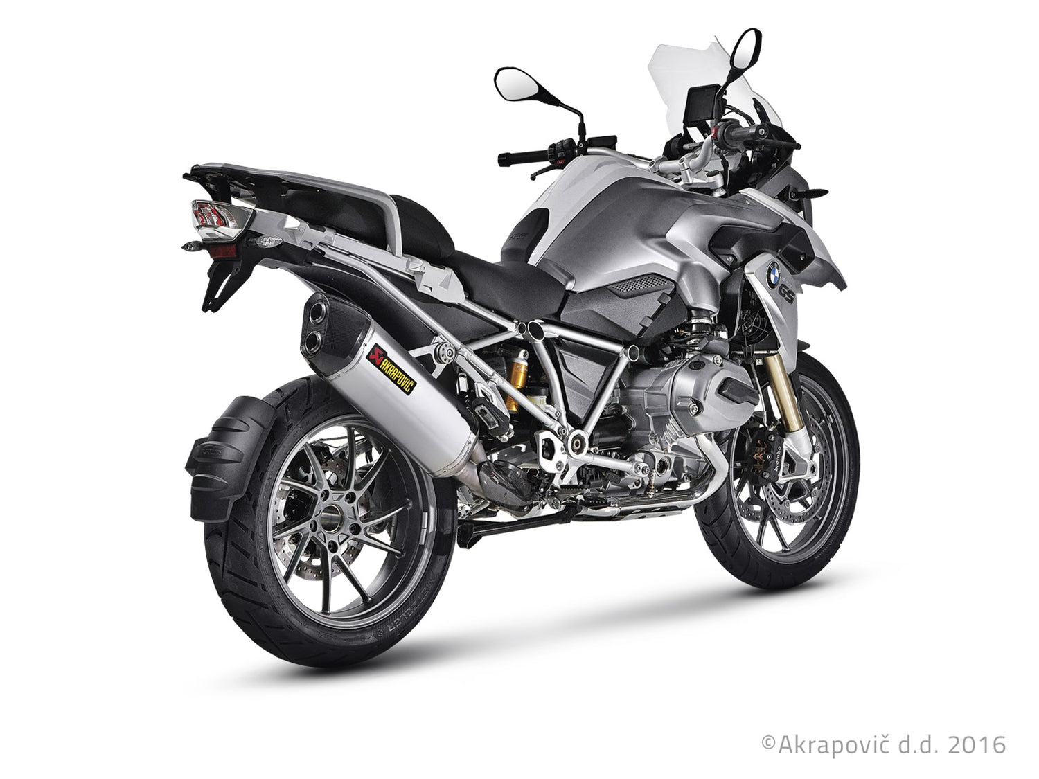 Akrapovic Slip-On Line Titan Endschalldämpfer BMW R 1200 GS/Adventure (2013-2016)
