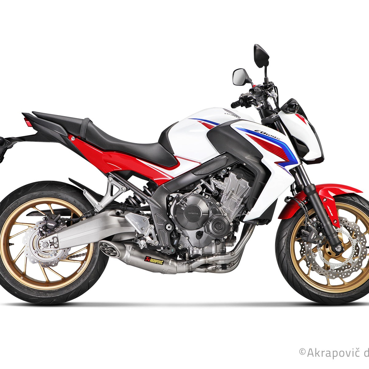 Akrapovic Racing Line Titanium Uitlaatsysteem Honda CB/ CBR 650 F (2014-2016)