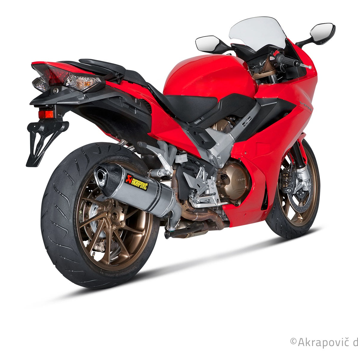Akrapovic Slip-On Line Titanium Einddemper Honda VFR 800F (2014-2016)