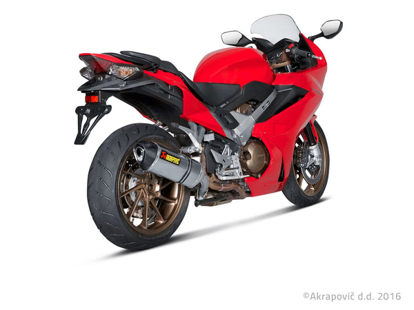 Akrapovic Slip-On Line Einddemper Titanium Honda VFR 800F 2014-2016
