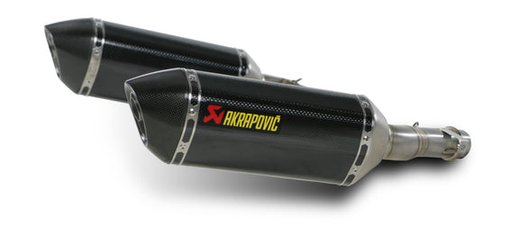Akrapovic Slip-On Line Carbon Einddemper Kawasaki Z1000 (2010-2013)