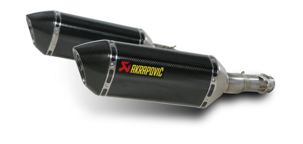 Akrapovic Slip-On Line Einddemper Carbon Kawasaki Z1000 2010-2013