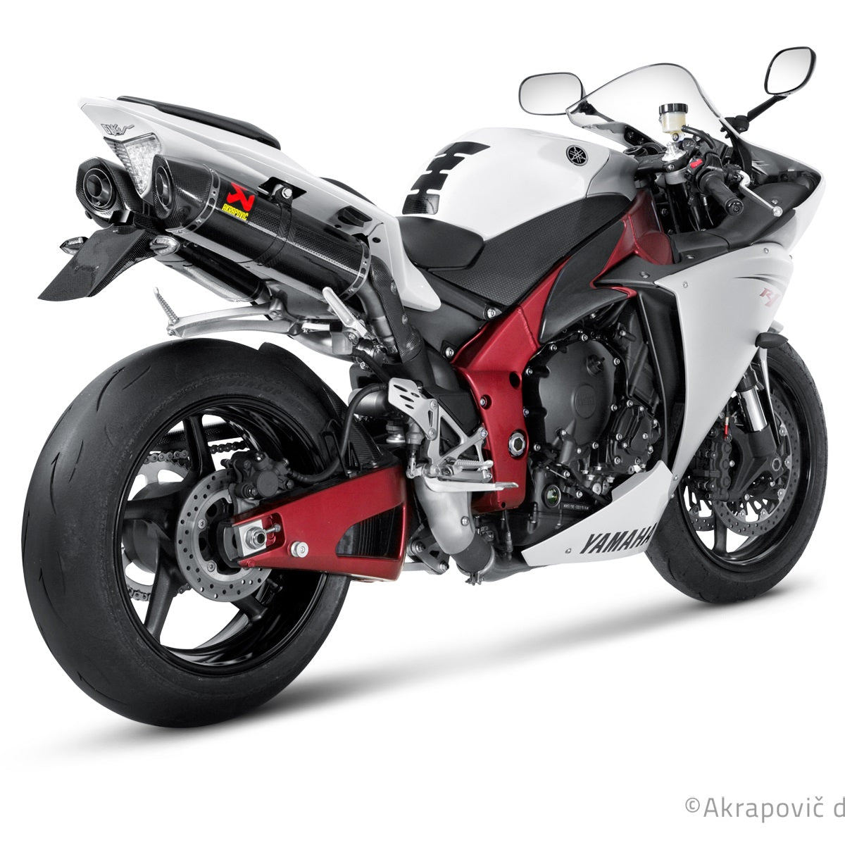 Akrapovic Slip-On Line Carbon Einddemper Yamaha YZF-R1 (2009-2014)