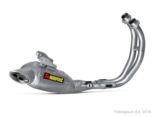 Akrapovic Racing Line Titan Auspuffanlage Yamaha MT-07. (2014-2016)