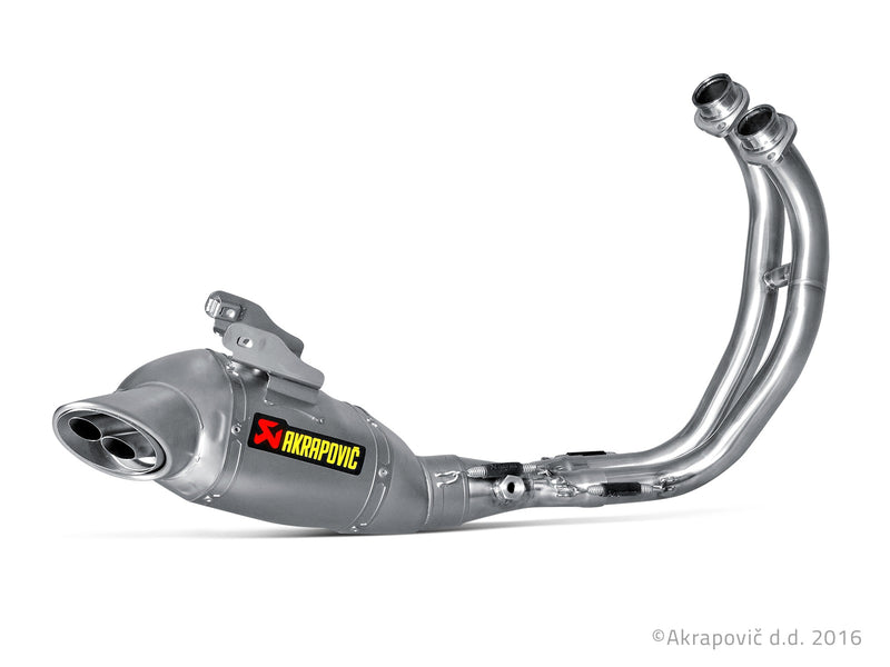 Akrapovic Racing Line Titanium Uitlaatsysteem Yamaha MT-07. (2014-2016)