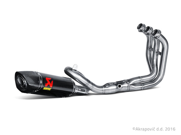 Akrapovic Racing Line Exhaust System Carbon Yamaha MT-09 XSR 900 2014-2020