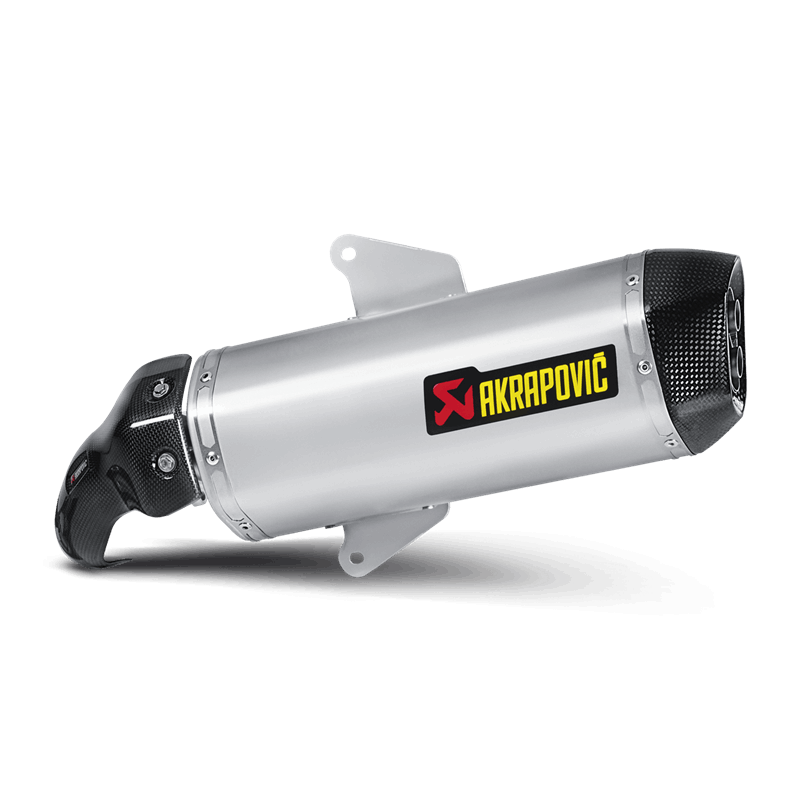 Akrapovic Slip-On Line Einddemper RVS Aprilia SRV 850 2012-2016