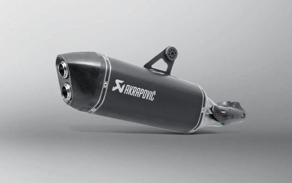 Akrapovic Slip-On Line Endschalldämpfer Titan Schwarz BMW R1200GS/Adventure 2013-2016