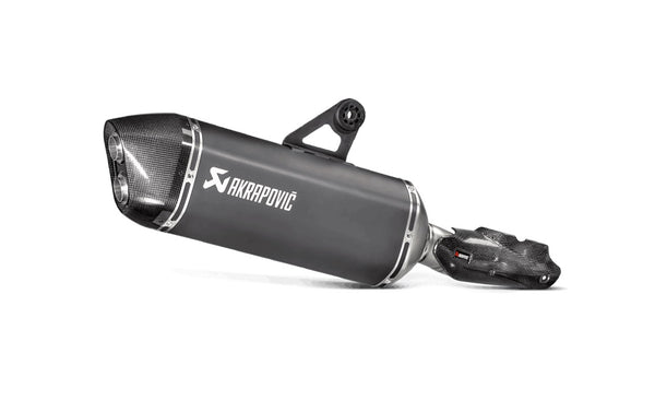 Akrapovic Slip-On Line Einddemper Titanium Zwart BMW R1200GS/Adventure 2013-2018