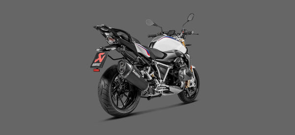 Akrapovic Slip-On Line Endschalldämpfer Titan Schwarz BMW R1250R/RS 2019-2026