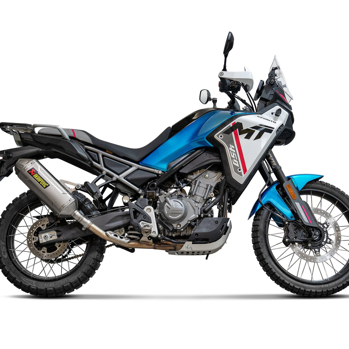 Akrapovic Slip-On Line Titanium Einddemper CFMOTO 450MT (2025)