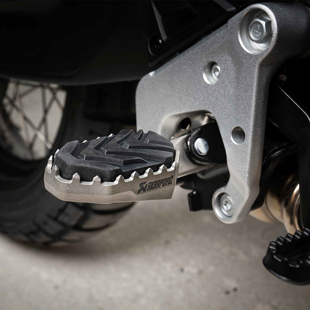 Akrapovic Adventure Footpeg Set (Titanium) CFMOTO 450/700/800/1000MT/-X 2024-202
