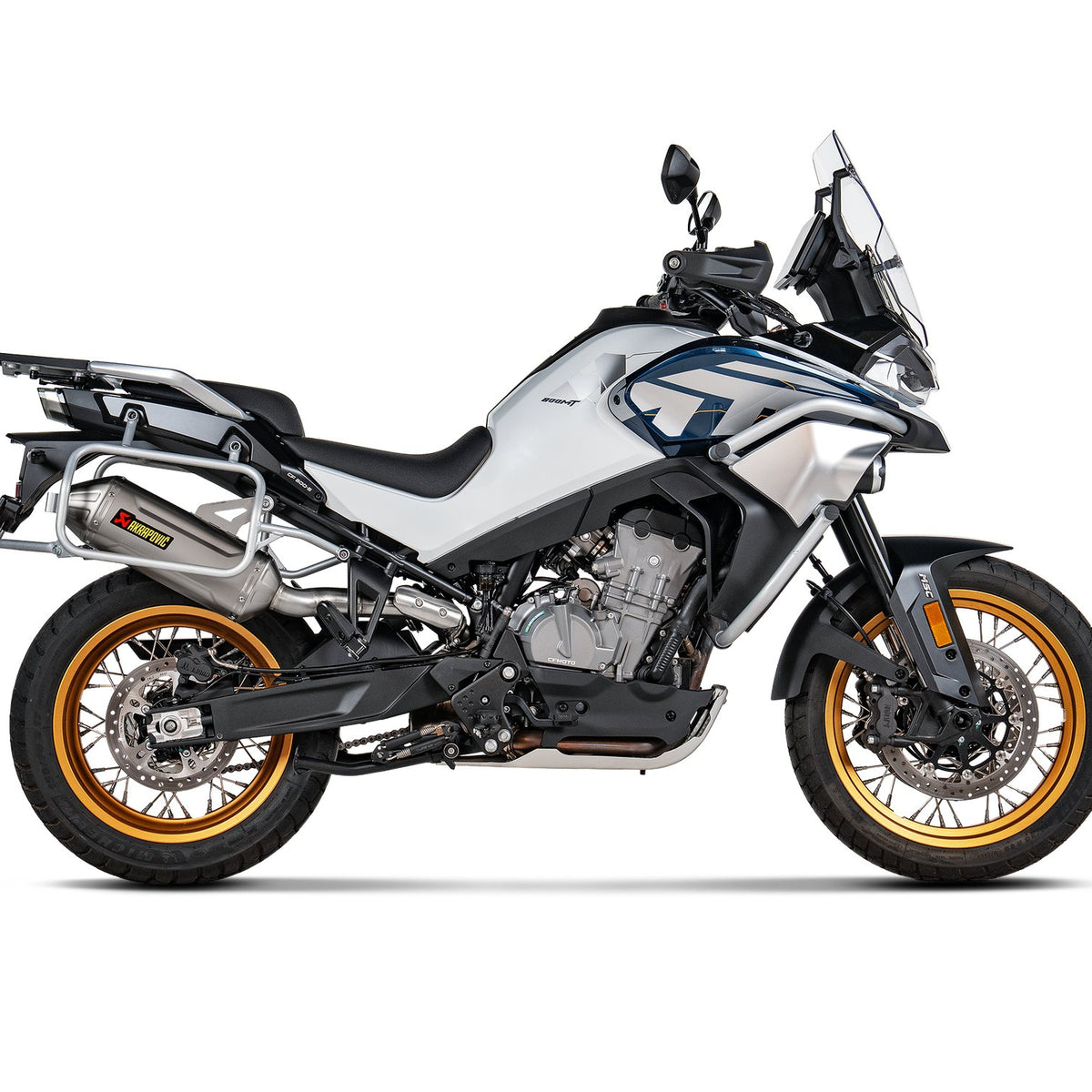 Akrapovic Slip-On Line Titanium Einddemper CFMOTO 800MT