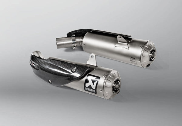 Akrapovic Slip-On Line Einddemper Titanium Ducati 1100 Scrambler 2018-2020