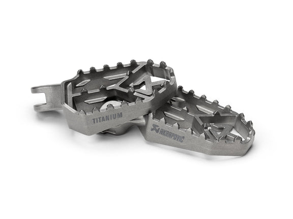 Akrapovic Adventure Footpeg Set (Titanium) Ducati Multistrada V4 / S / RS / RALL
